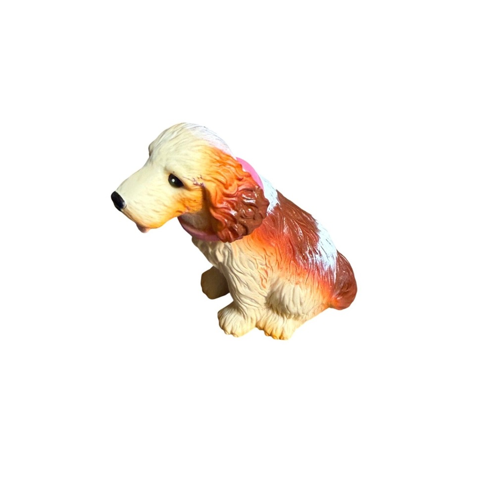MATTEL DOG PUPPY PET‎ BARBIE ACCESSORIES MINIATURES DOLLHOUSE PRETEND BOBBLEHEAD